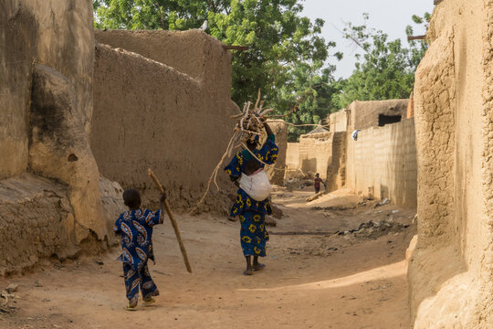 Street scene - Bambara, Mali, West Africa 