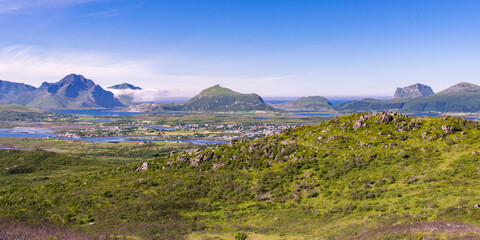 Leknes depuis Guratinden