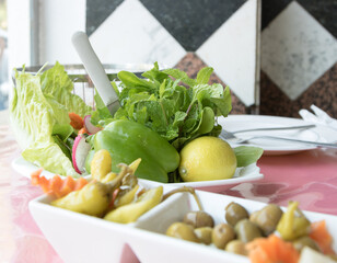 Lebanese vegetables olives recipe