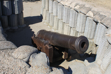cannon redoubt in Sevastopol