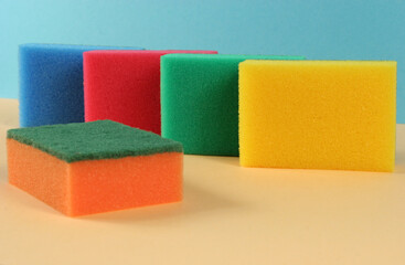 Cleaning sponge for cleaning