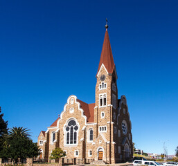 Fototapeta na wymiar Namibia - Kirche in Windhoek