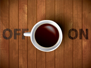 cup of coffee concept