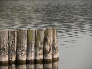 wave breaker at local lake