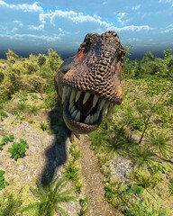 t rex calling getting closer