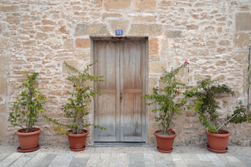Fototapeta na wymiar Tür in Alcudia, Mallorca