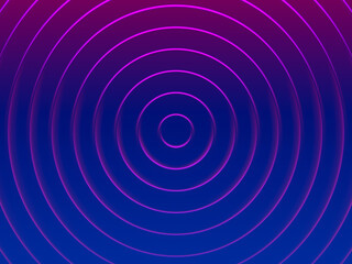 Pink radial abstract background for graphic design, book cover template, business brochure, website template design. 3D illustration.