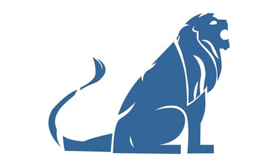 Blue Lion Logo