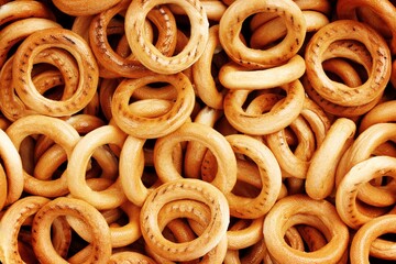 Close-up of the cookies