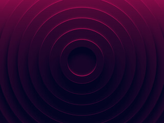 Glamour radial abstract background for graphic design, book cover template, business brochure, website template design. 3D illustration.