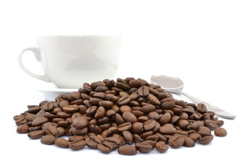 Fototapeta premium kawa z filiżanką