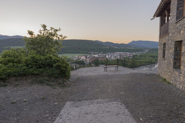 By the town of Ainsa in the province of Huesca