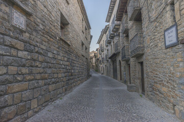 By the town of Ainsa in the province of Huesca