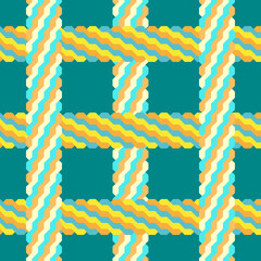seamless braid pattern.
