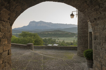 By the town of Ainsa in the province of Huesca