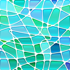 abstract vector stained-glass mosaic background