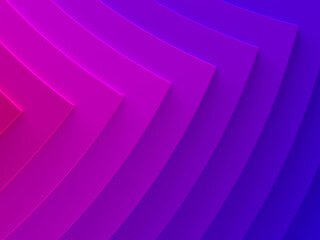 Gradient geometric background texture works good for text and website backgrounds, poster and mobile application. 3D illustration. Arrows.