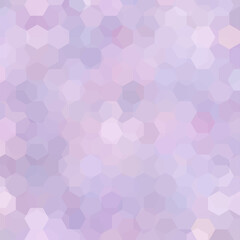 Fototapeta premium Vector background with pink hexagons. Can be used in cover design, book design, website background. Vector illustration