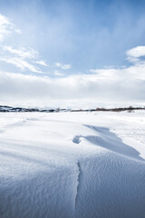 Fototapeta na wymiar Winter in East Norway