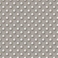 Grey steel silver metal 3d metal plate shiny seamless pattern texture