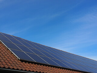 Solaranalge auf Hausdach