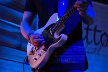 Naklejka premium Palco show de música