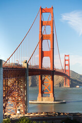 Golden Gate Bridge Fort Point San Francisco Bay California