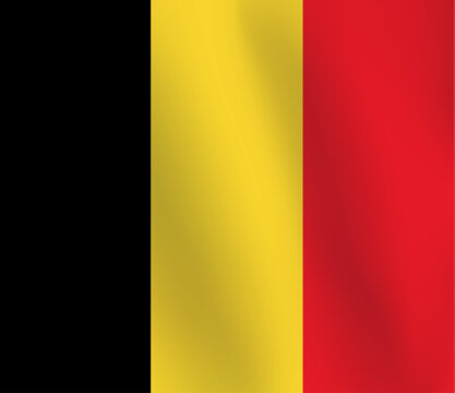Flag of Belgium - Vector Illustration