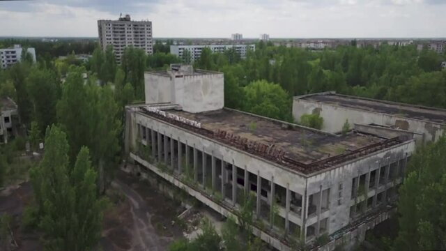 Tschernobyl Prypjat Aerial 4