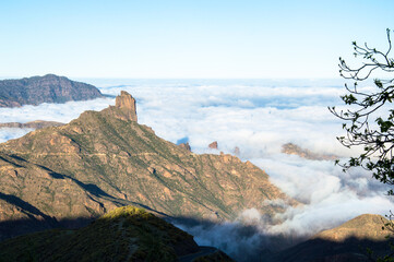 Hiking in idyllic nature of Gran Canaria, Spain