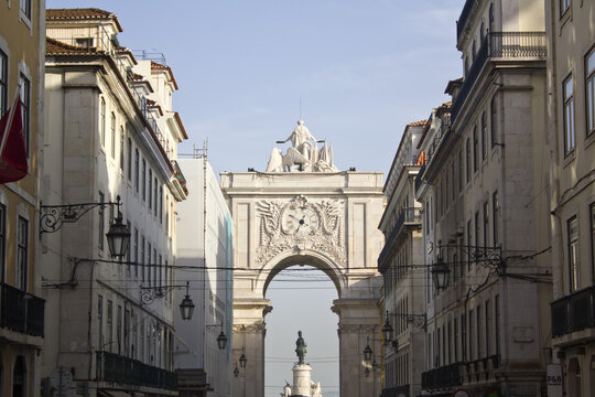 Triumphal Arch Of Augusta Street, Lisbon