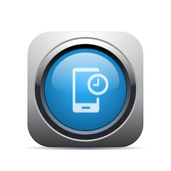 Square Push-Button - Vector