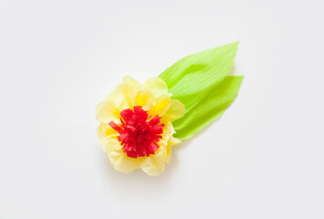 handmade paper flowers