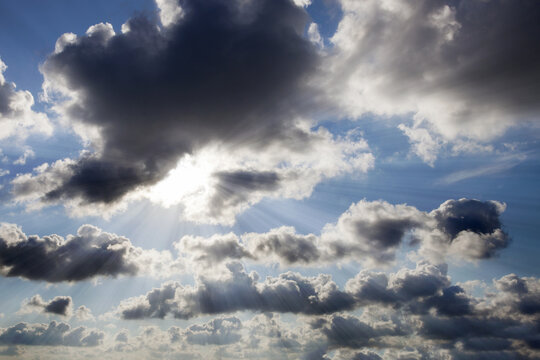Sky and clouds background image