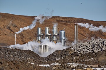 Geothermal power plant - 157349136
