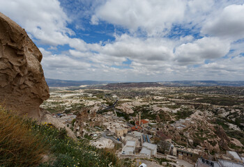 Fototapeta premium View from Uchhisar castle in Cappadocia