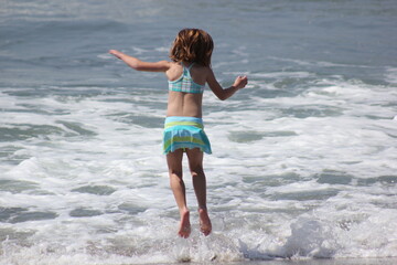 Playing on the Beach 3