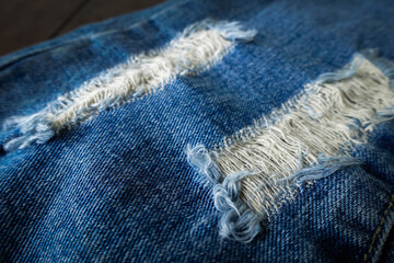 blue jeans closeup