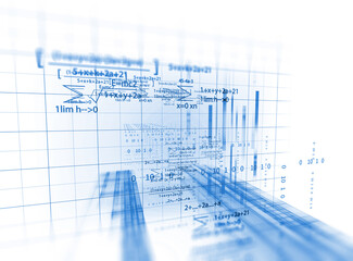 Programming code abstract technology background of software developer and  Computer script