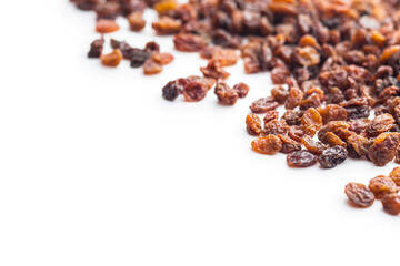 Sweet dried raisins.