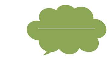 Speech bubbles, 3d illustration