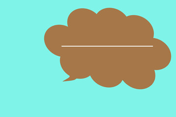 Speech bubbles, 3d illustration