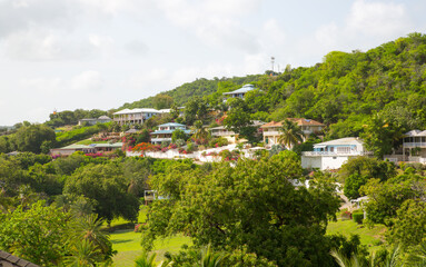 Antigua, Caribbean islands, English Harbour view