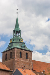 Tower of the Michaelis church of Luneburg
