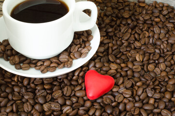 Coffee Cup and heart