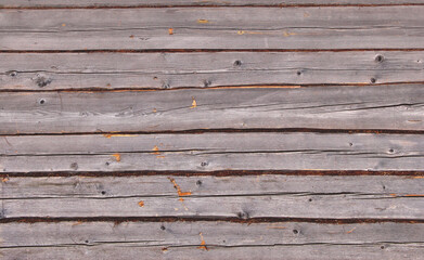 Obraz premium wall of village depot as texture