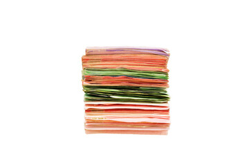 edge of thai banknotes