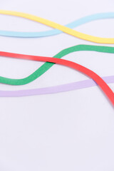 Business graphics diagrama isolated