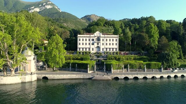 Aerial 4K - Villa Carlotta - Lago di Como (IT) - Tremezzina