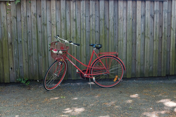 Fototapeta na wymiar red bike